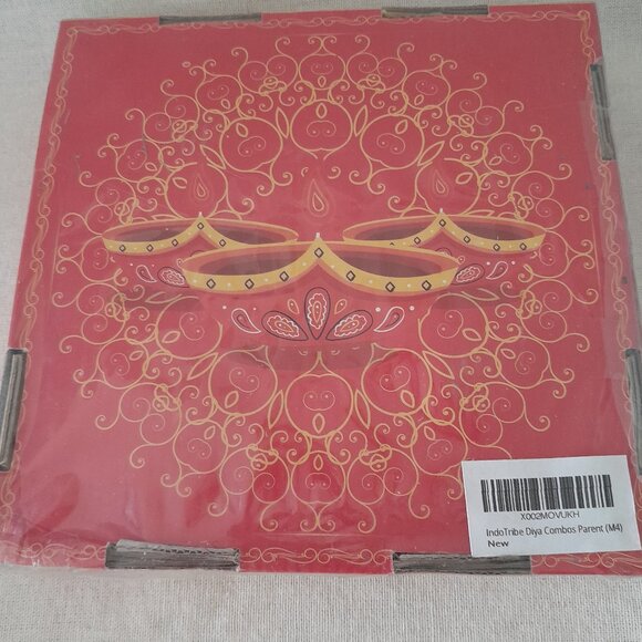 VTG Decorative Clay Diyas (tealight holders) - Picture 2 of 3